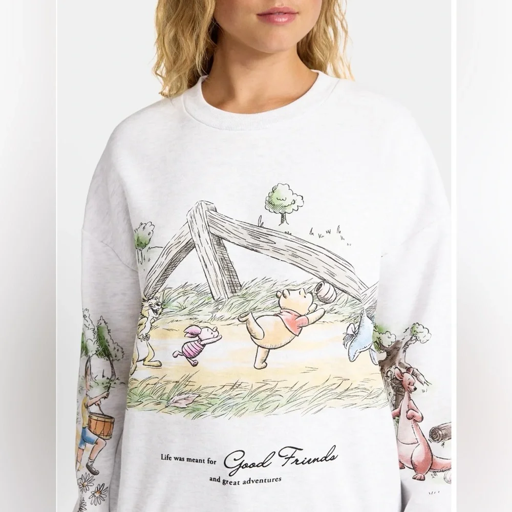 Women’s Graphic Sweatshirt Disney Winnie the Pooh - Picture 3 of 6